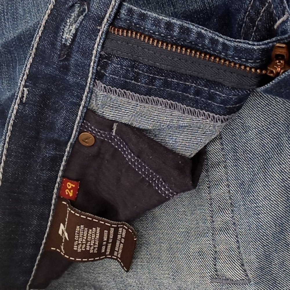 7 For All‎ Mankind Roxanne Ankle Jeans 29 - Picture 11 of 12